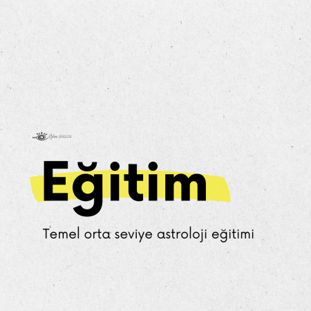 temel orta seviye astroloji eğitimi